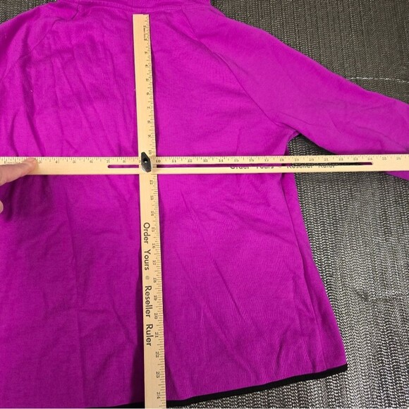 Women's Danskin Now Purple  Size  X Large Full Zip Hoodie Draw String - Picture 13 of 14